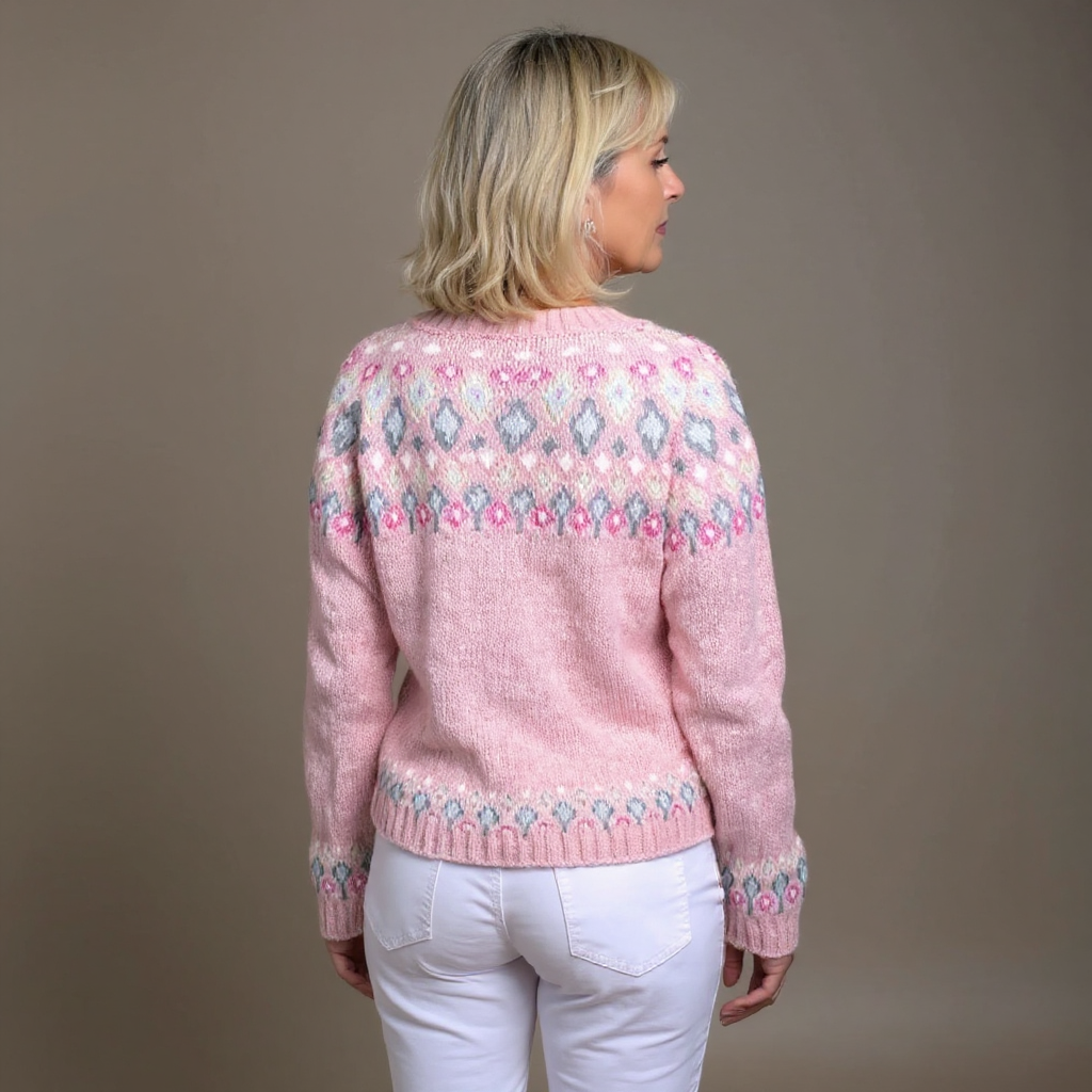 Sylvia™ | Pink Comfort Cardigan