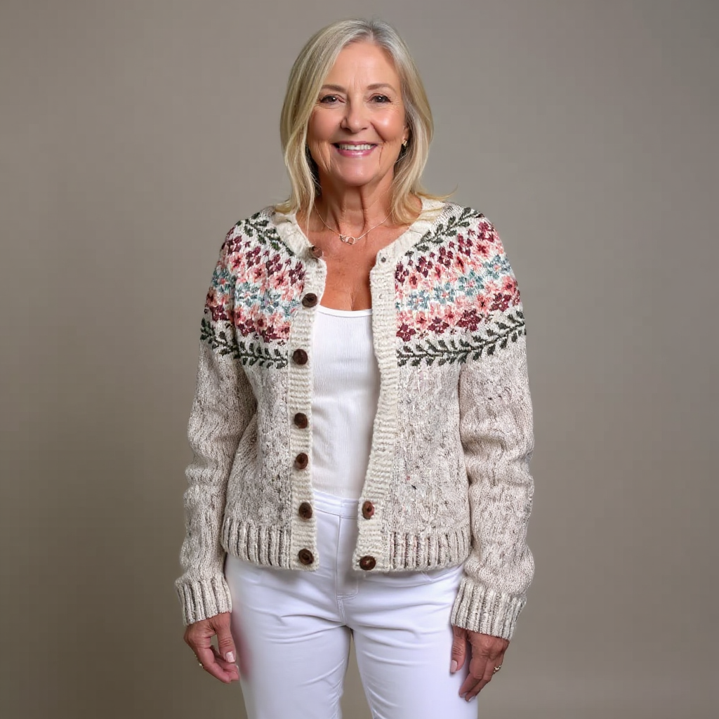 Sylvia™ | Vintage Icelandic Cardigan