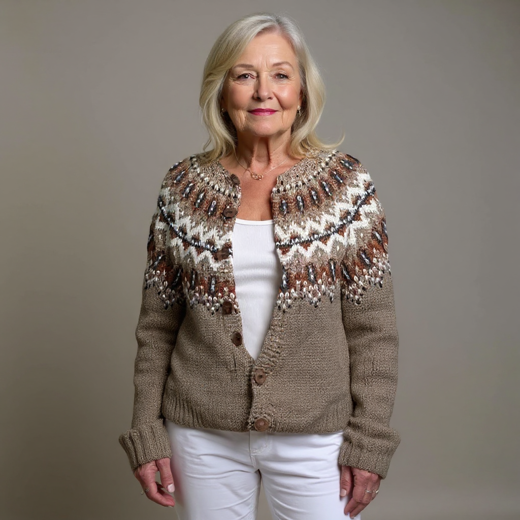 Sylvia™ | Vintage Icelandic Cardigan