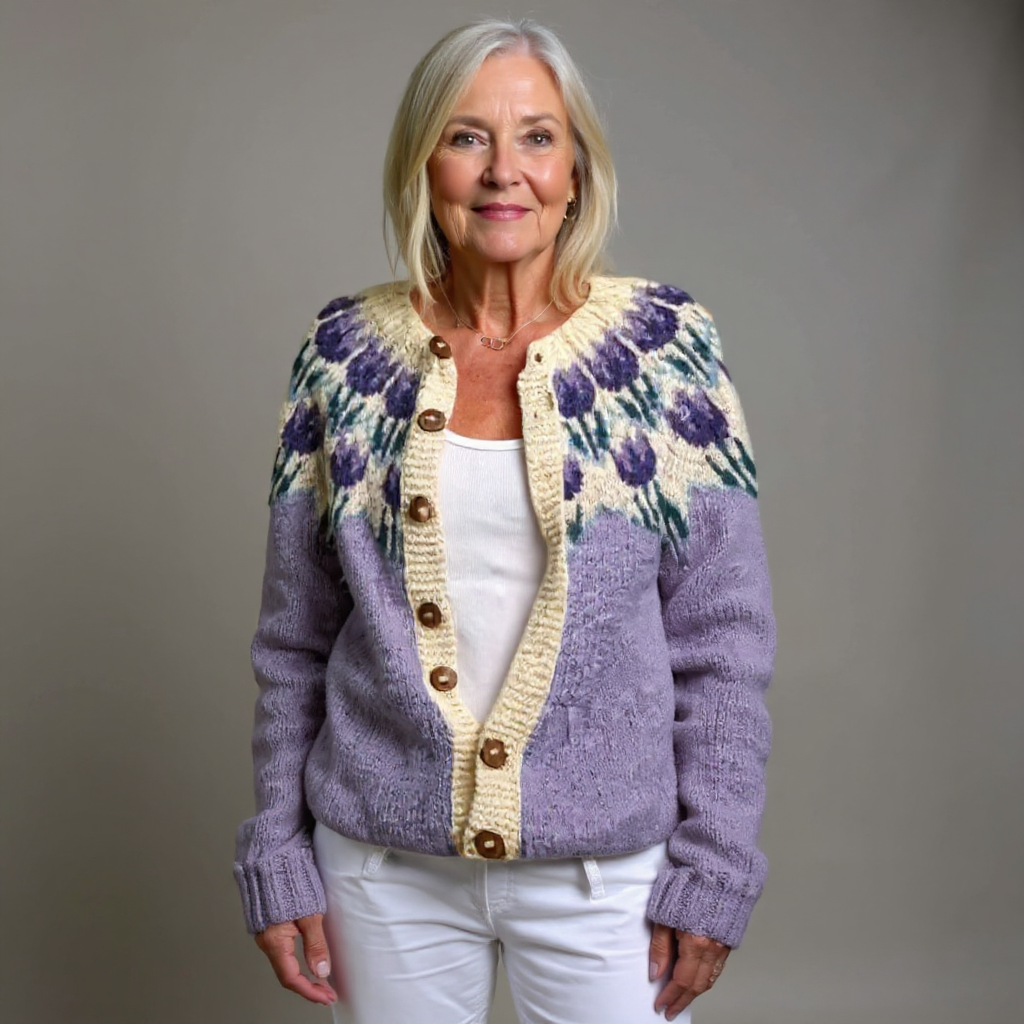 Sylvia™ | Vintage Icelandic Cardigan