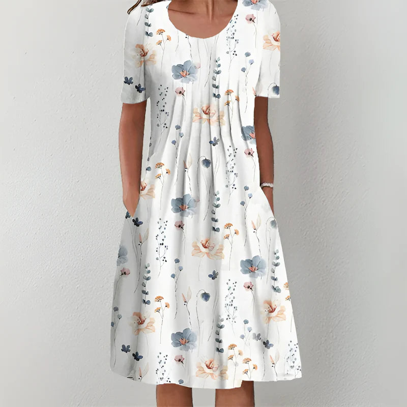 Sylvia™ Floral Midi Dress