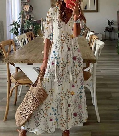Sylvia™  – Bohemian Maxi Dress