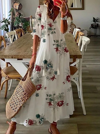 Sylvia™  – Bohemian Maxi Dress